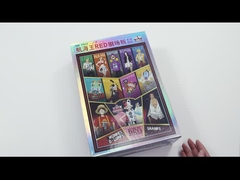 157g Coated Paper Custom Printed Puzzles Jigsaw World One Piece Theme