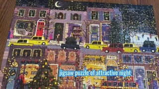 jigsaw puzzle of attractive night theme