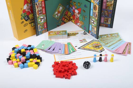 Good price CMYK Printable Board Games Custom Logo For Entertainment online