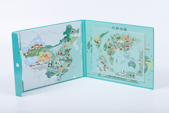 Good price Earth Map Magnetic Jigsaw Puzzle Board Personalised For 3 Years Old online