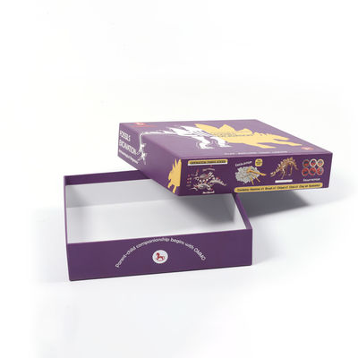 Good price Embossed Logo Lightweight Black Paper Giftt Box For Playing Cards Irregular Shape online