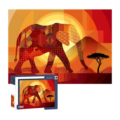 Good price 1000-Piece Custom Printed Educational Jigsaw Puzzle online