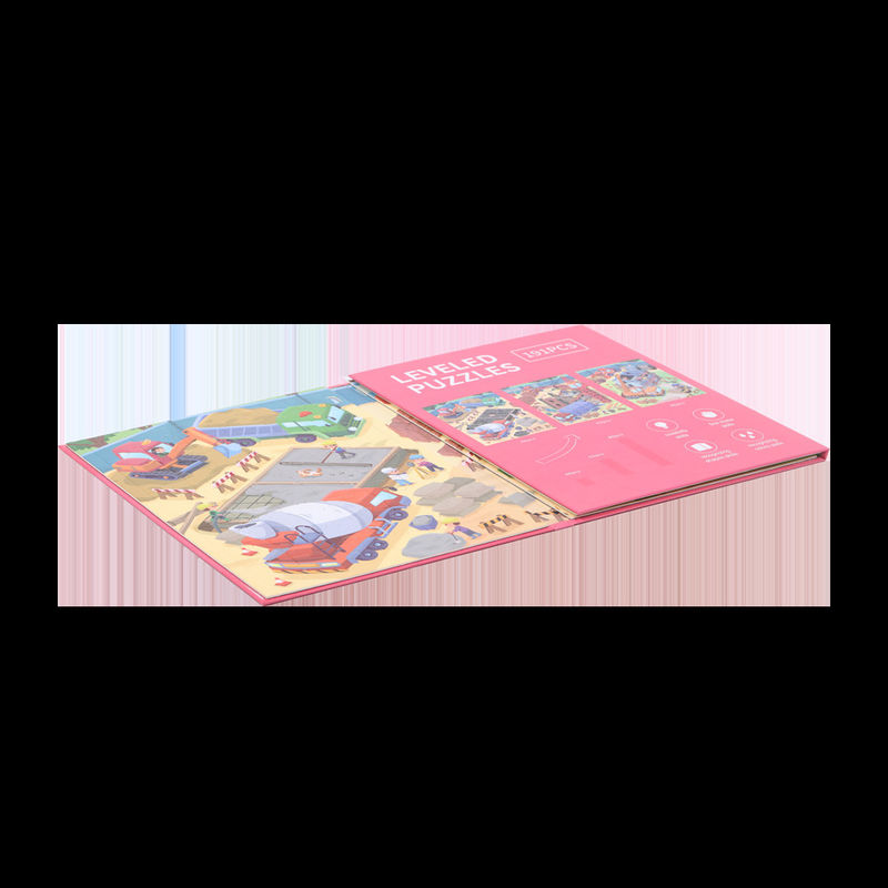 Amusing Puzzle Playing Cards with Colorful Puzzle Back Design