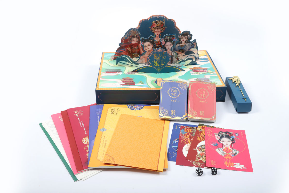 Easy To Medium Difficulty Educational Board Games Game Board Included for 3 Years