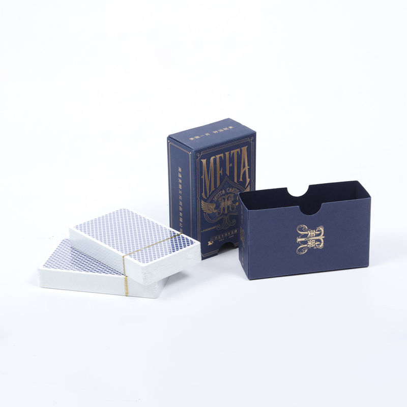 Custom Square Matte Finish Playing Cards With Colored Edges