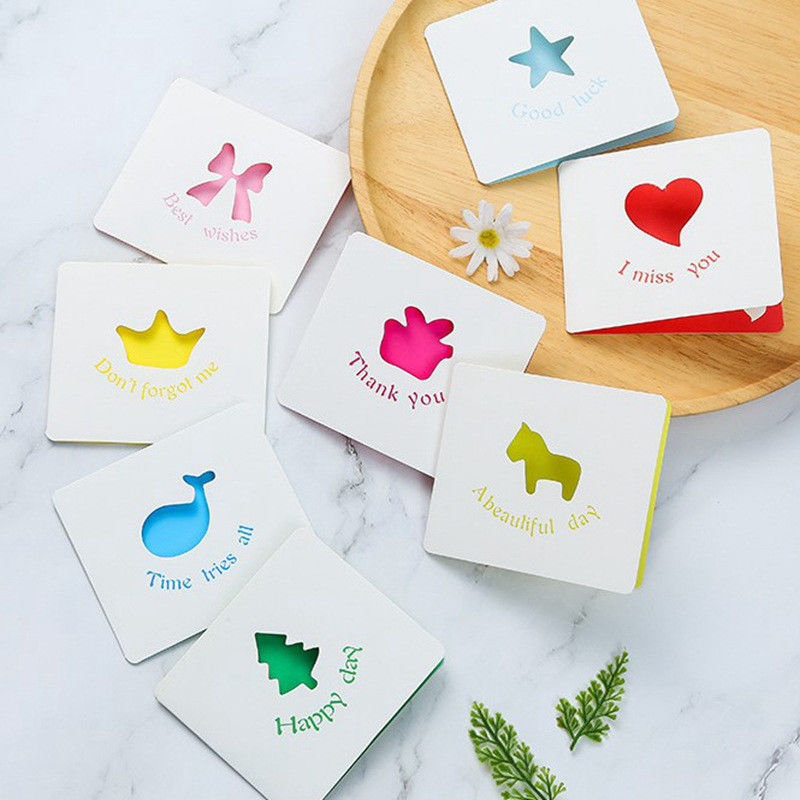 Various Designs Inspiring Creative Greeting Cards 5 X 7 Inches For Business Greetings