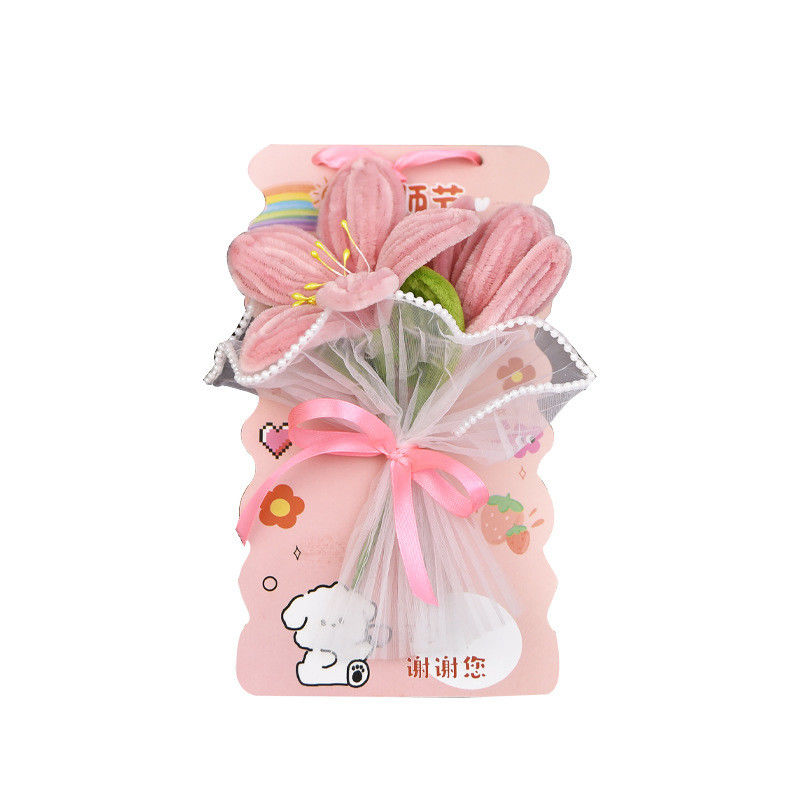 Digital Printing Creative Flower Greeting Cards Blank Inside For Personal Messages Paper Features Printing