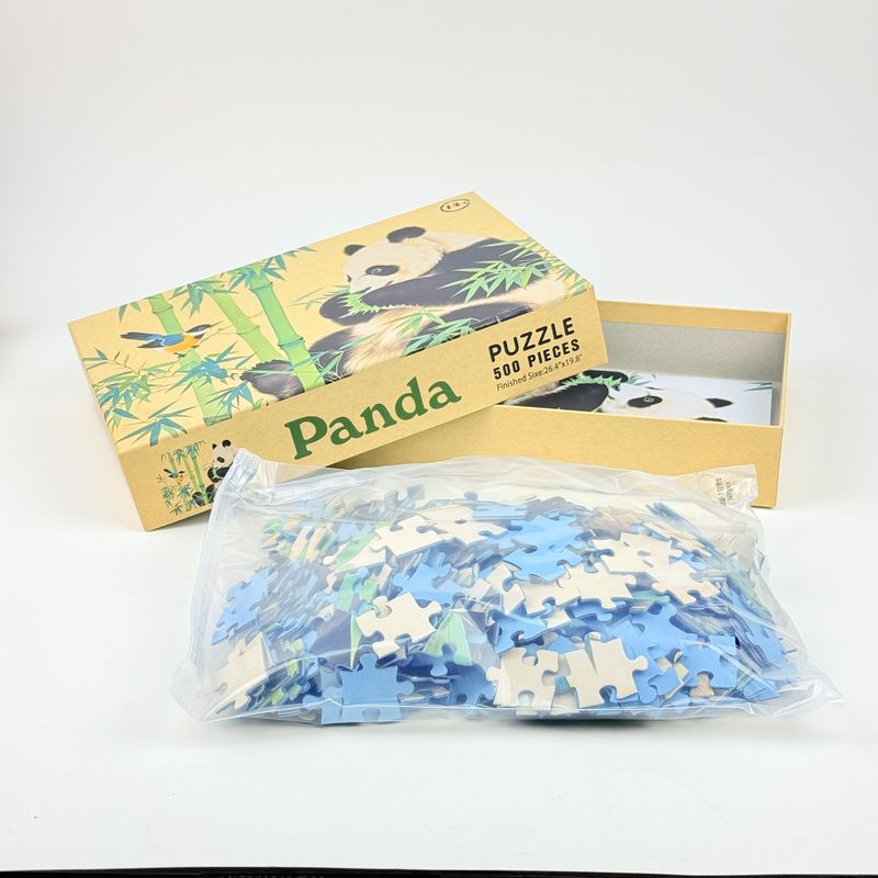 Bright And Colorful Cardboard Jigsaw Puzzles For Indoor Family Fun