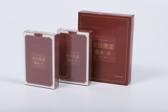 Good price BKS CMYK Custom Printed Playing Cards Digital Printing online