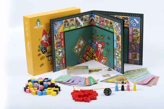 quality CMYK Printing Diced Marvel Monopoly Board Game Customizable factory
