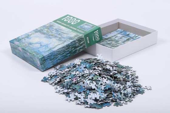 Good price Cardboard CMYK Bulk Puzzle Printing Custom Printed Jigsaw Puzzle online