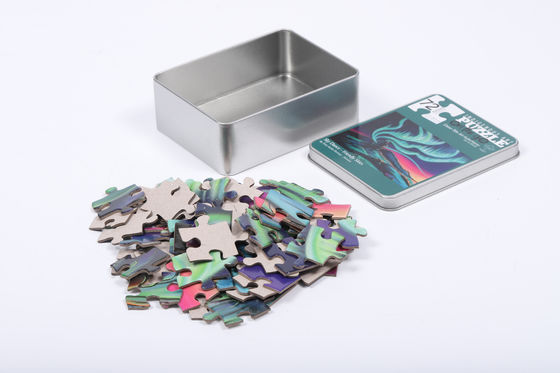 Good price Cardboard Educational 100 Piece Jigsaw Puzzles Custom online