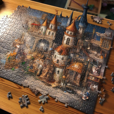 Good price Bright Educational Jigsaw Puzzle For Indoor Learning Activities online