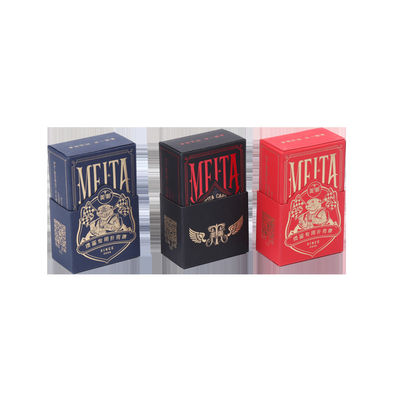 Good price Custom Square Matte Finish Playing Cards With Colored Edges online