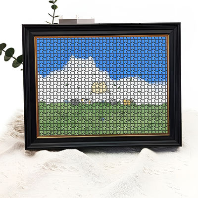 Good price Personalized Full Color Rectangular Jigsaw Puzzles online